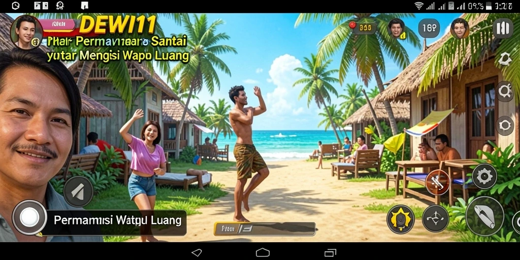 Tampilan menarik dari gameplay DEWI11 yang membuat ketagihan.