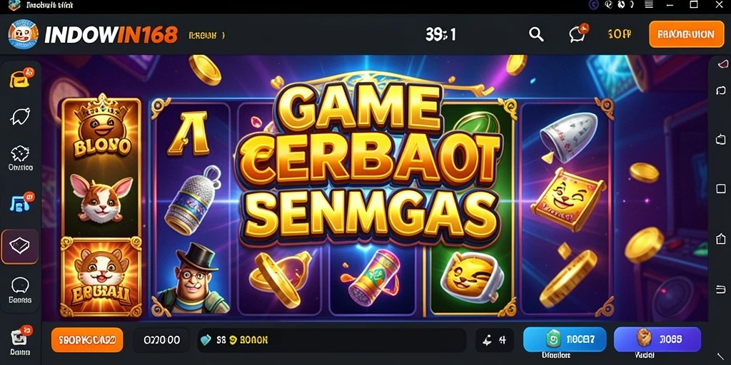 Screenshot gameplay menarik dari INDOWIN168 yang menunjukkan keseruan bermain Slot.
