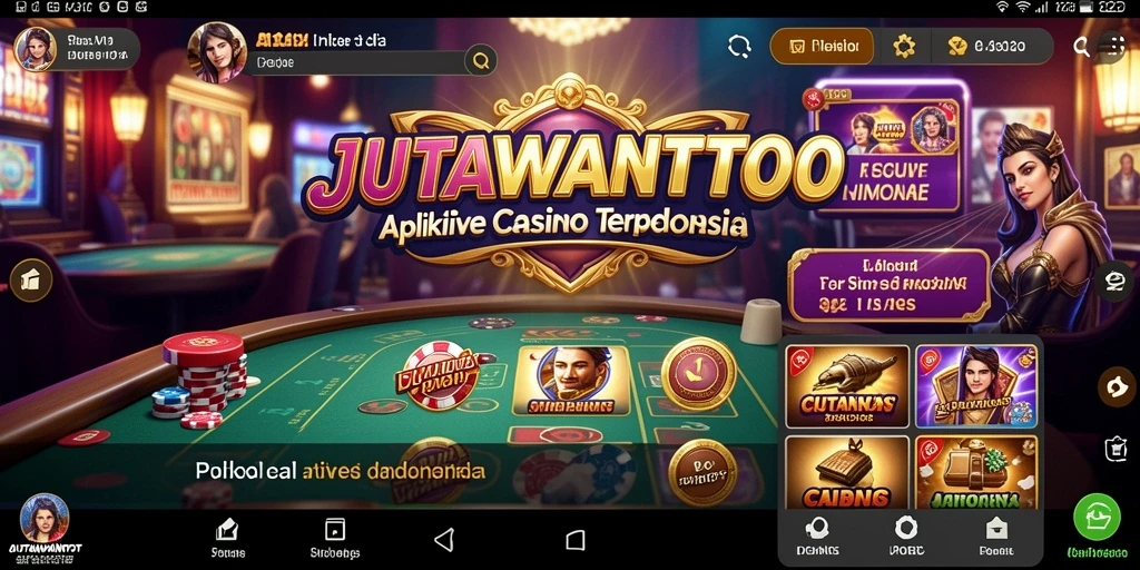 Tampilan gameplay JUTAWANTOTO yang seru dan interaktif di Live Casino.