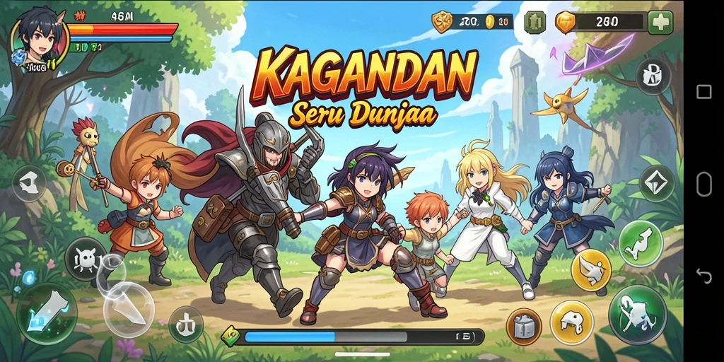 Gameplay KAGANDAN yang memukau dalam suasana anime.