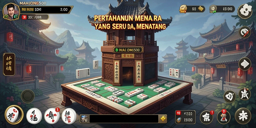 Tampilan gameplay seru yang menampilkan strategi Tower Defense.