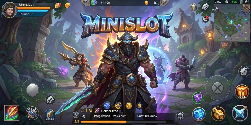 Gameplay seru di dunia MINISLOT dengan berbagai karakter dan pertempuran.