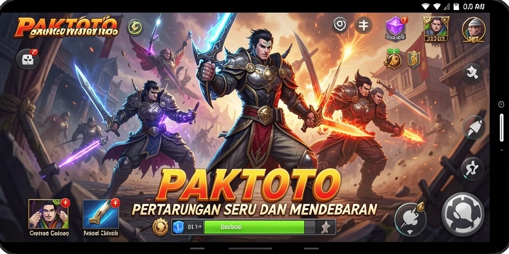 Gameplay mendebarkan di PAKTOTO dengan grafis menawan.