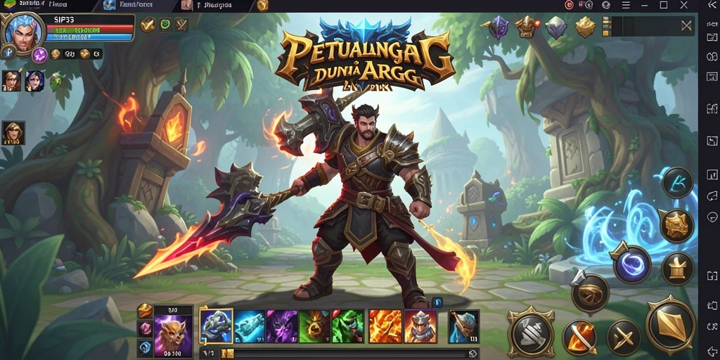 Tangkapan layar gameplay SIP33 menampilkan aksi tempur yang mendebarkan.